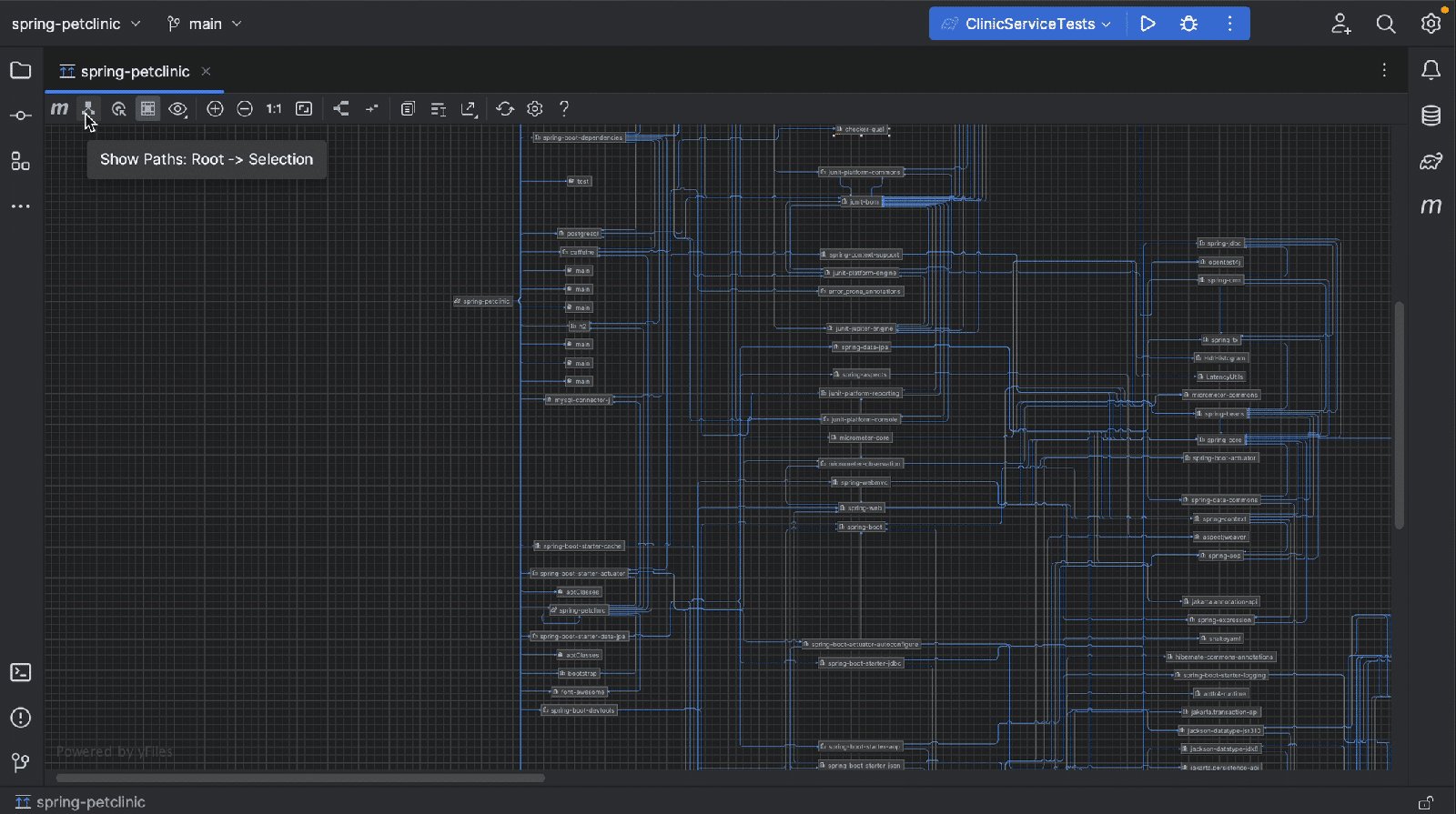 Show paths