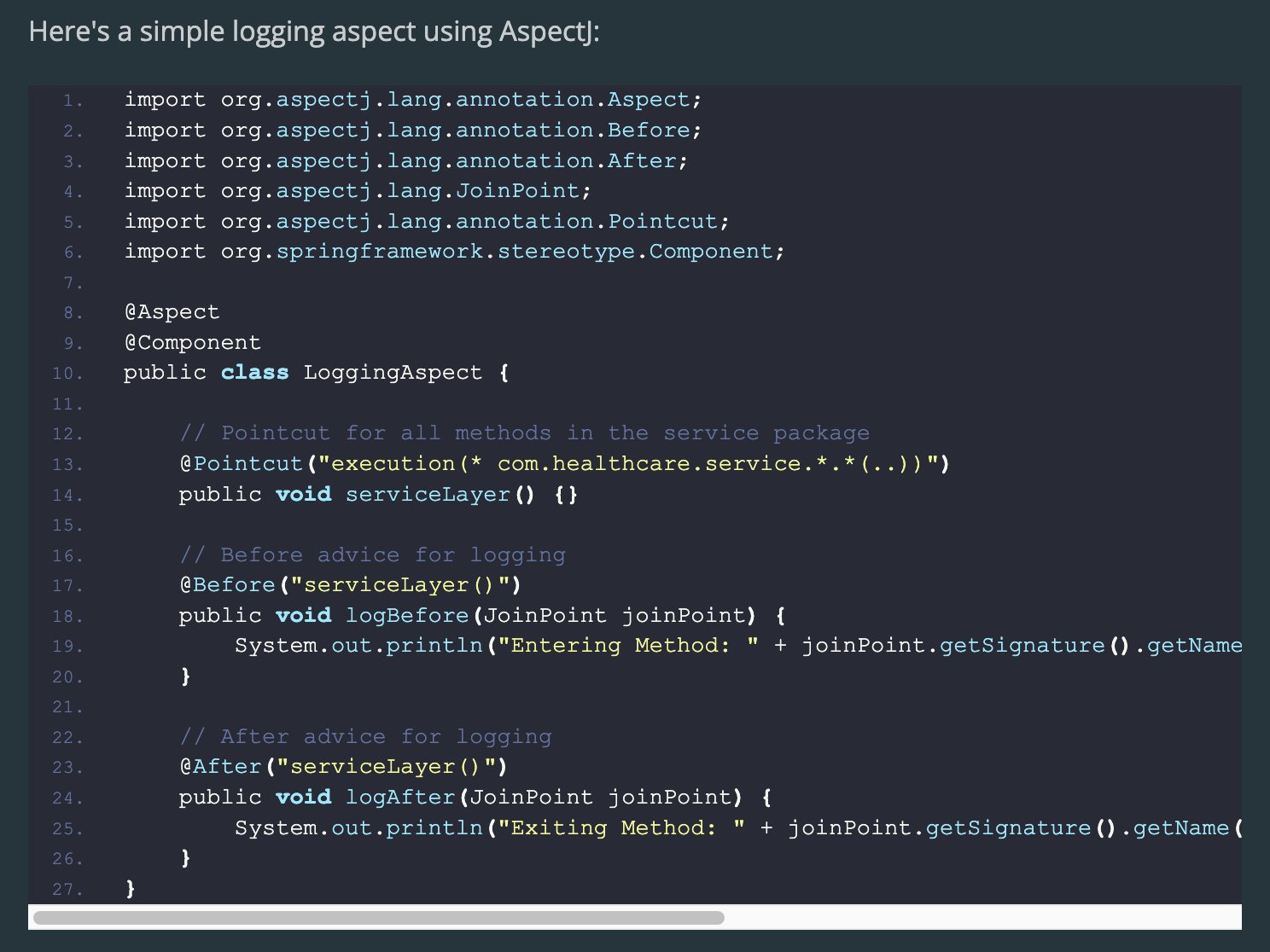 Aspect-Oriented Programming (AOP) Made Easy With Java