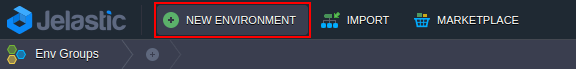 create new wildfly environment