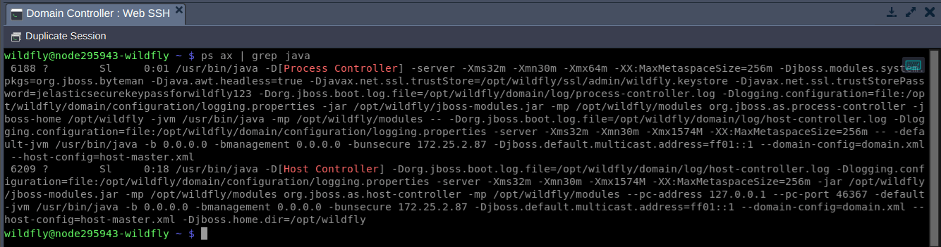 Domain Controller node