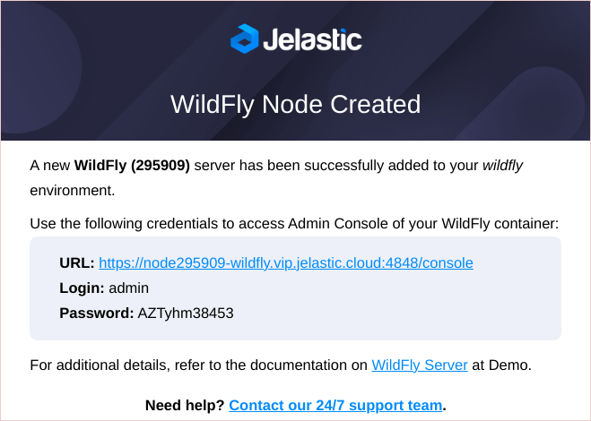 add wildfly node