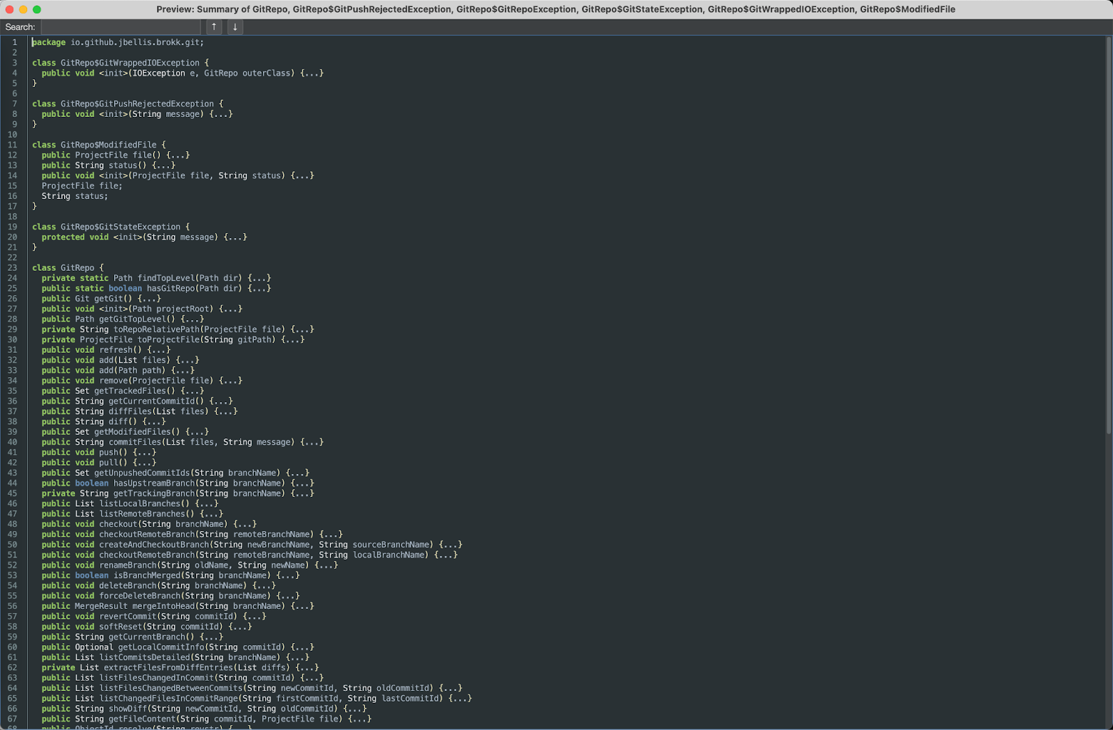 File Summarization