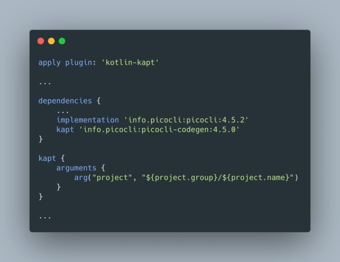 A snippet of the kapt related part of my gradle file