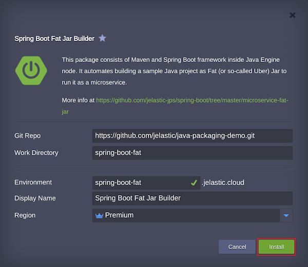 java spring boot