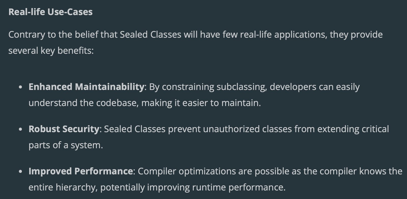 A Look at Sealed Classes, Pattern Matching, Functional Paradigms