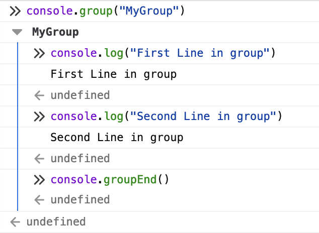 Grouping