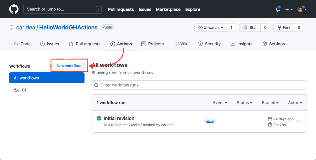 New Workflow