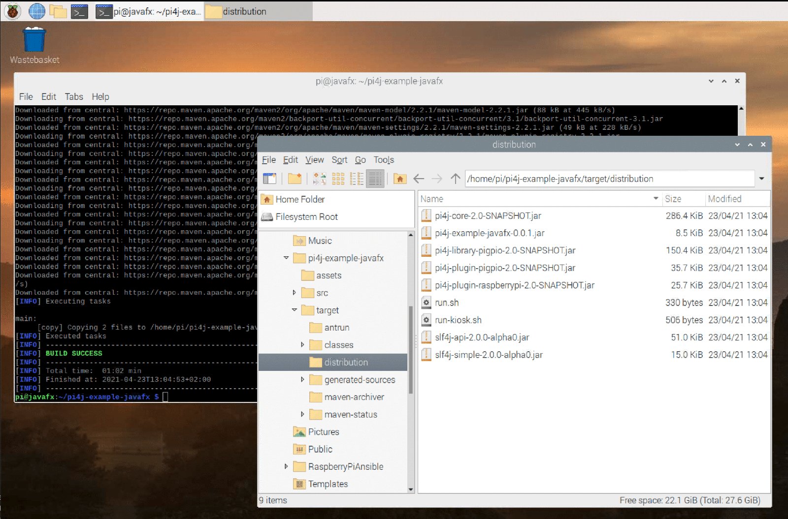 JavaFX Running in Kiosk Mode on the Raspberry Pi