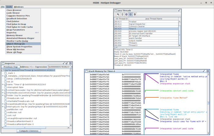 Hot Spot Debugger UI