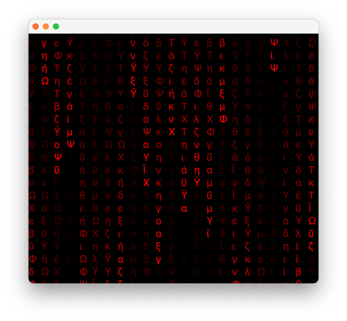 Changing Text Color to Red