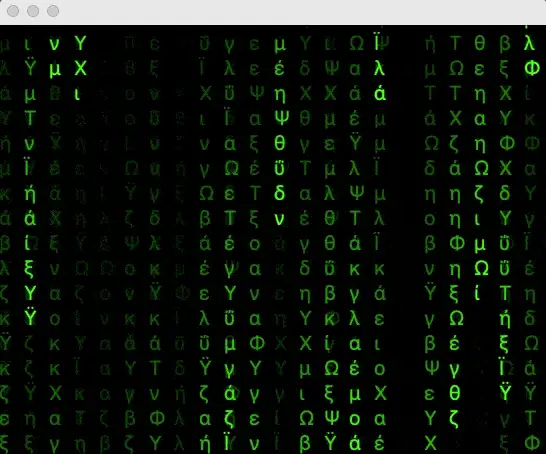 Matrix Rain Code Effect