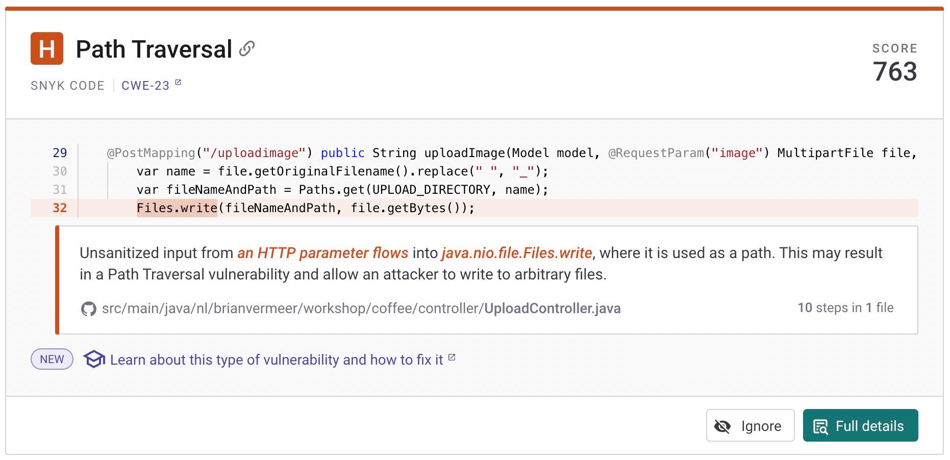Mitigating Path Traversal Vulnerabilities in Java
