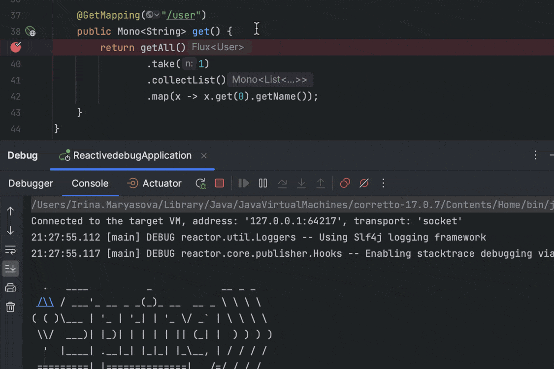 ReactiveDebugger
