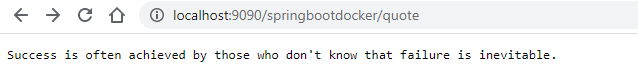 Test the Spring Boot Application