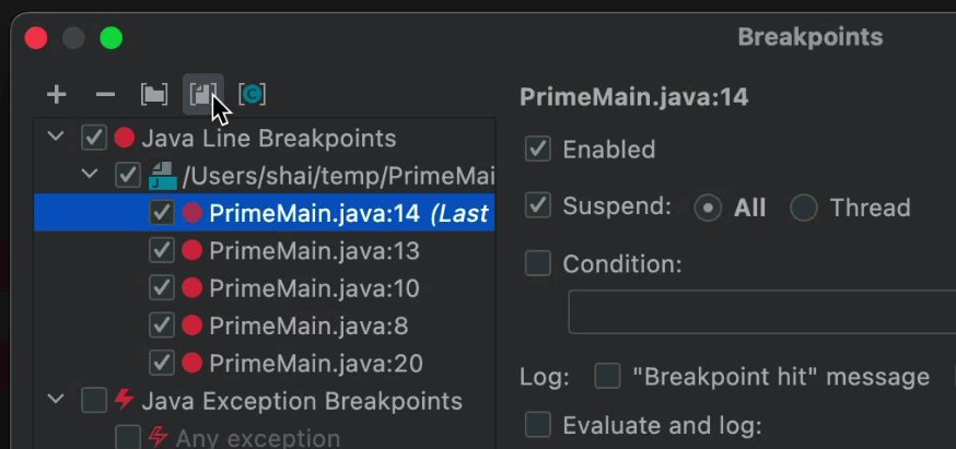 Grouping Breakpoints