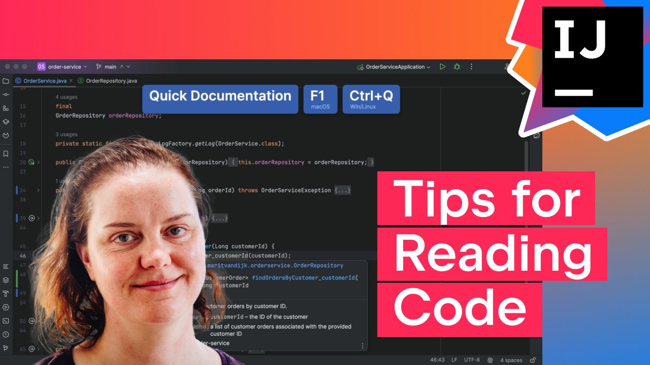Tips for reading code