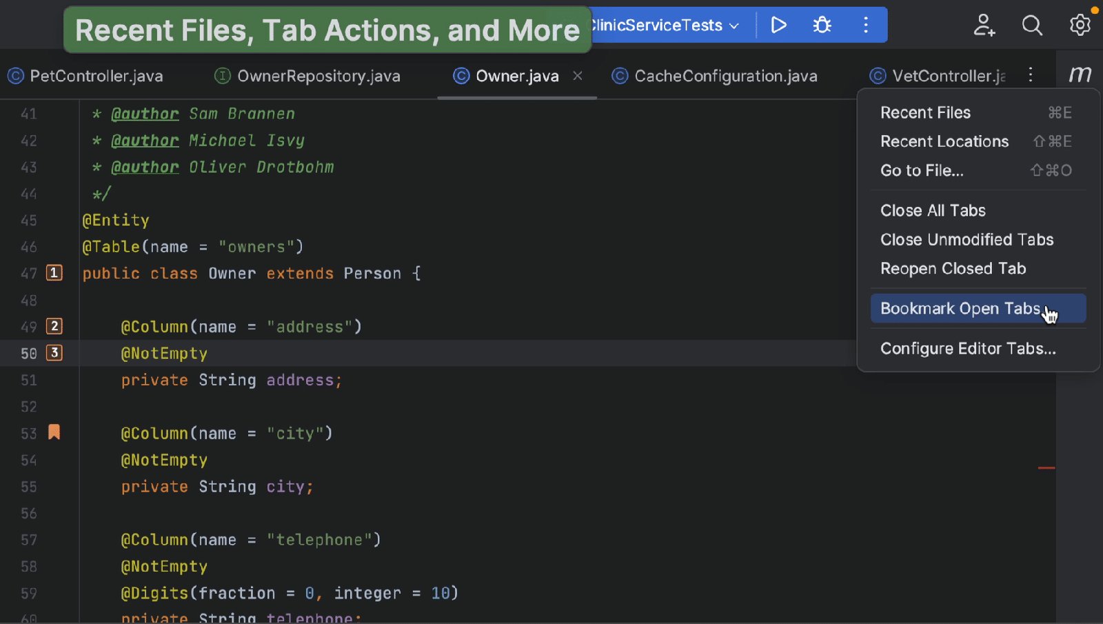 Bookmark Open Tabs
