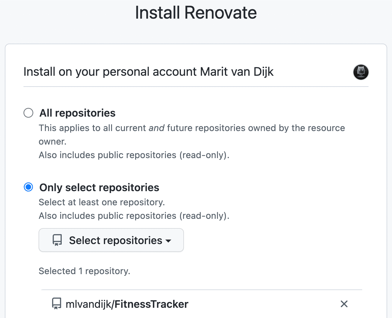 Install Renovate